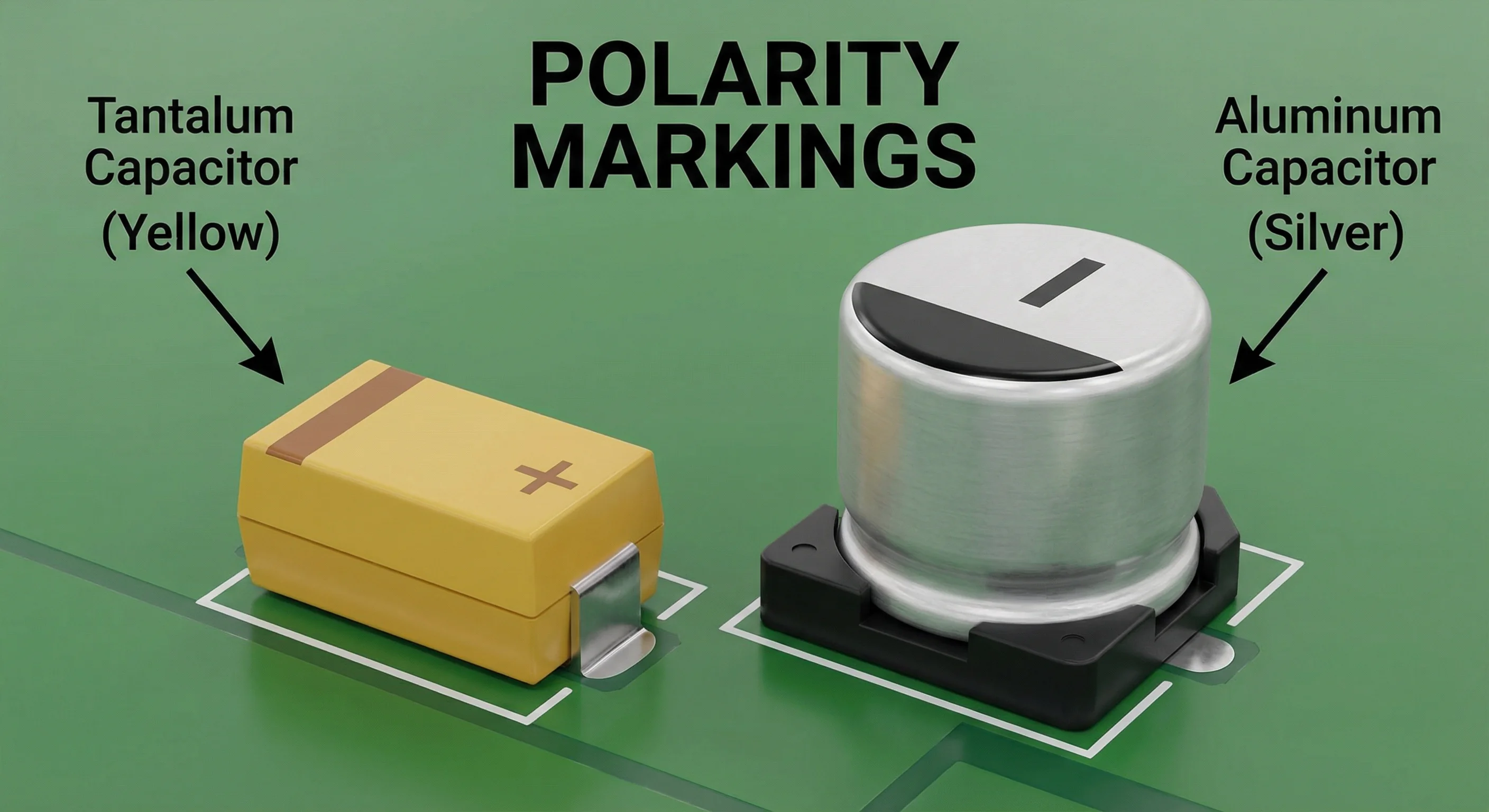 Tantalum Capacitor Polarity: How to Identify Positive and Negative